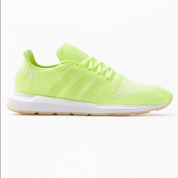 adidas black and lime green shoes